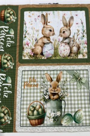 TECIDO TRICOLINE PÁSCOA ESTAMPA DIGITAL COLEÇÃO 2026  R$ 54,90 metro