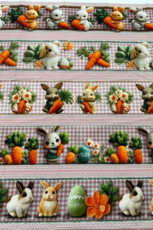 TECIDO TRICOLINE PÁSCOA ESTAMPA DIGITAL COLEÇÃO 2026  R$ 54,90 metro