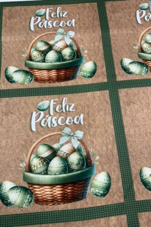 TECIDO TRICOLINE PÁSCOA ESTAMPA DIGITAL COLEÇÃO 2026 R$ 54,90 metro