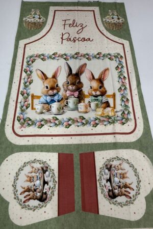 TECIDO TRICOLINE PÁSCOA ESTAMPA DIGITAL COLEÇÃO 2026  R$ 54,90 metro