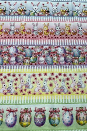 TECIDO TRICOLINE PÁSCOA ESTAMPA DIGITAL COLEÇÃO 2026  R$ 54,90 metro